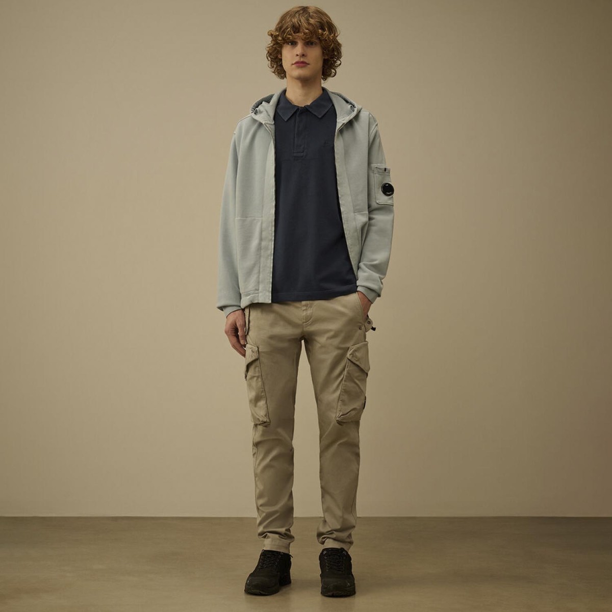 Поло CP Company 20CMPL175A005527 889