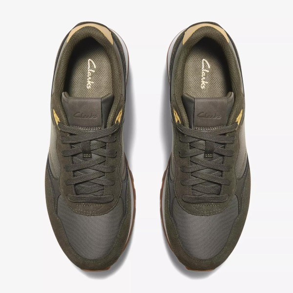 Кросівки Clarks Molland Go Olive Combi
