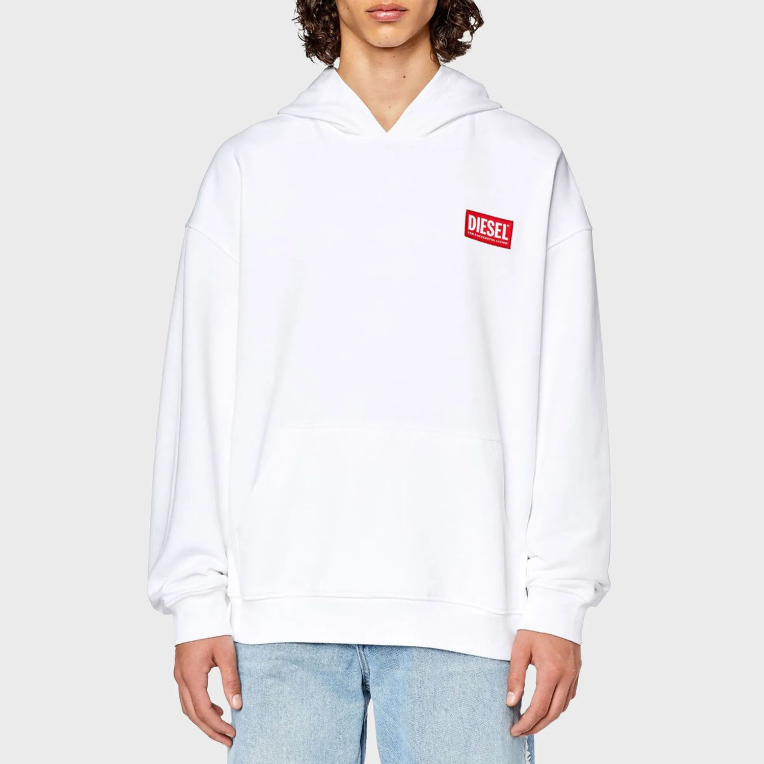 Худи Diesel S-Nlabel-Hood-L1 A11592-0ILAC-100