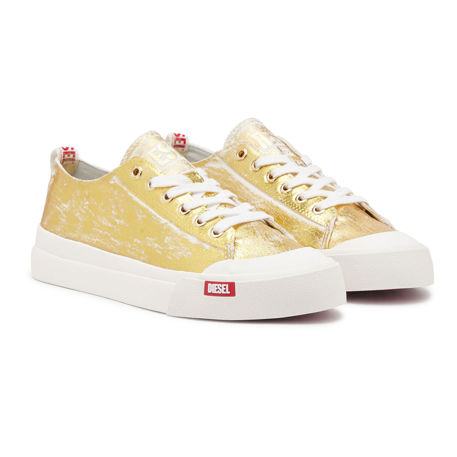 Кеды Diesel S-Athos Low W Star White/ Gold