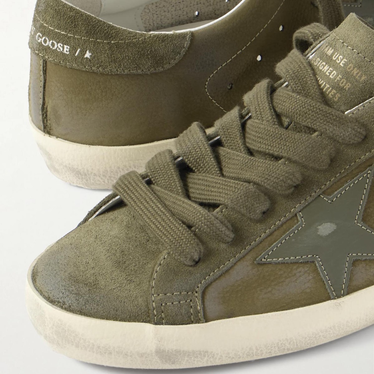 Кеди Golden Goose Super Star Olive Night GMF00101.F008156.35549