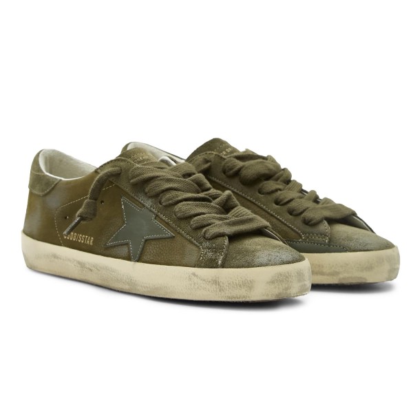 Кеди Golden Goose Super Star Olive Night GMF00101.F008156.35549