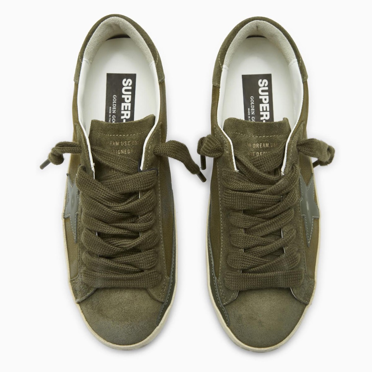 Кеди Golden Goose Super Star Olive Night GMF00101.F008156.35549