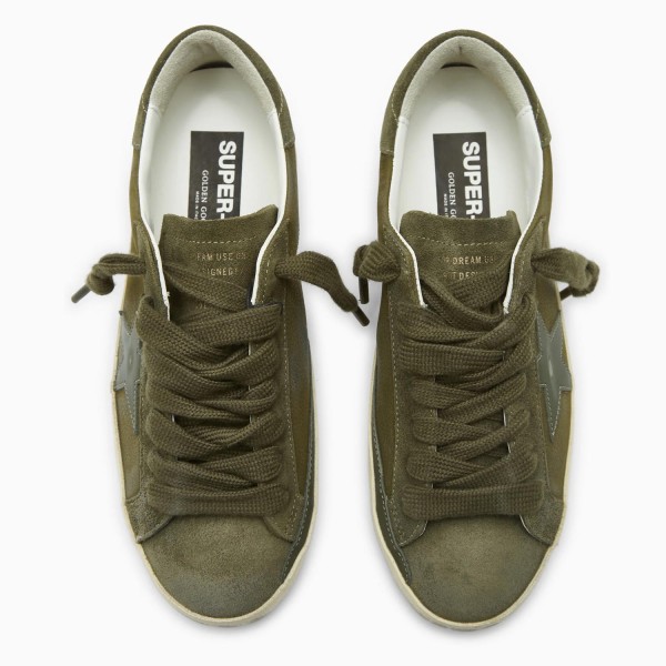 Кеди Golden Goose Super Star Olive Night GMF00101.F008156.35549