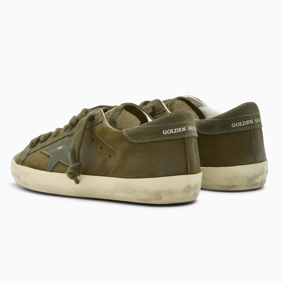Кеди Golden Goose Super Star Olive Night GMF00101.F008156.35549
