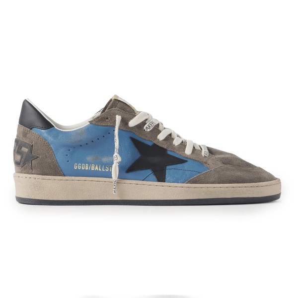 Кеди Golden Goose Ball Star Blue/Riffle Green/Black GMF00117.F008130.50976