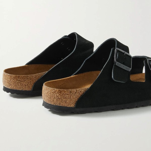 Шльопанці Birkenstock Arizona Suede Sandals Black