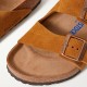 Шльопанці Birkenstock Arizona Suede Sandals Mink