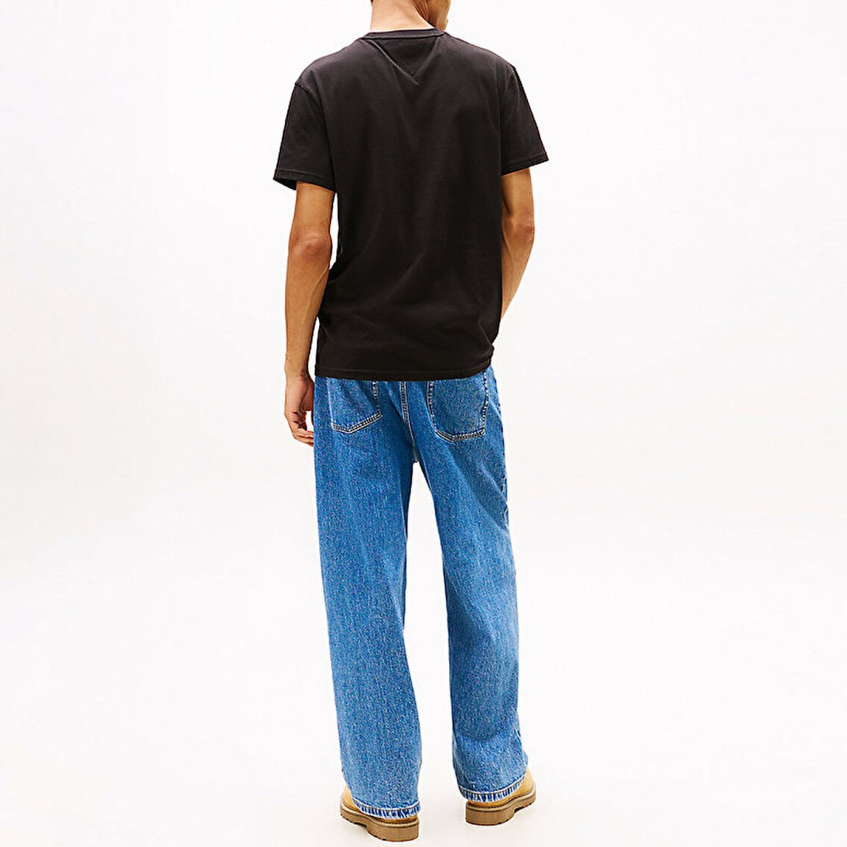 Футболка Tommy Hilfiger TJM Reg Center Flag SS Tee Black