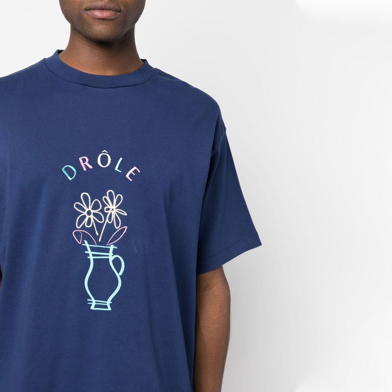 Футболка Drole de Monsieur T-Shirt Pot de Fleurs