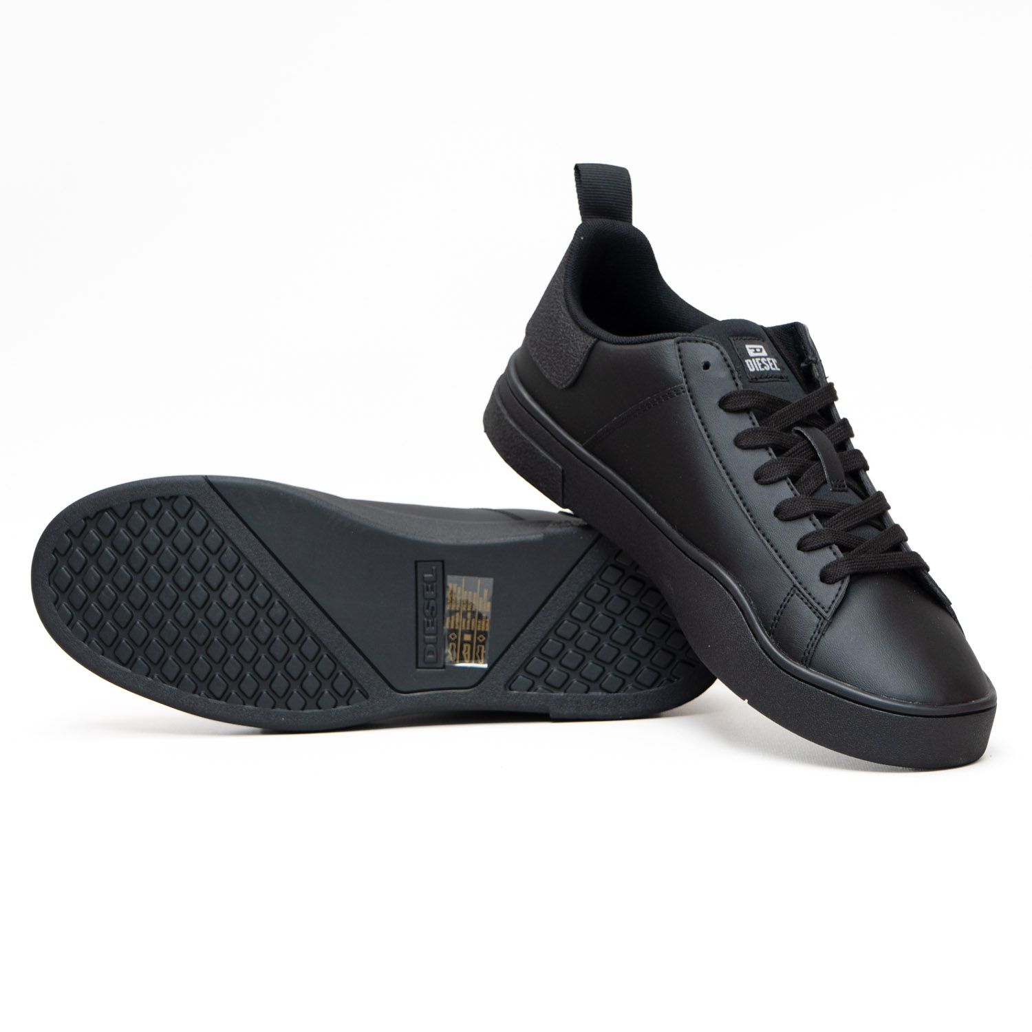 Кеди Diesel S-Clever Low Black/black Y01748 P7402 H1669