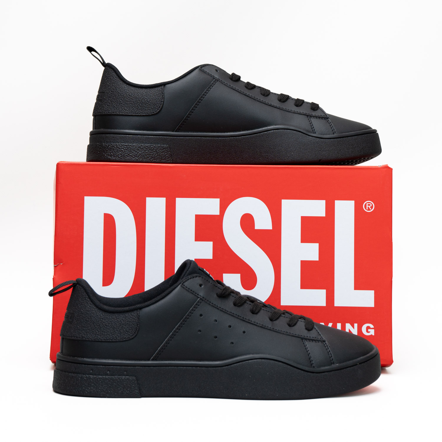 Кеди Diesel S-Clever Low Black/black Y01748 P7402 H1669