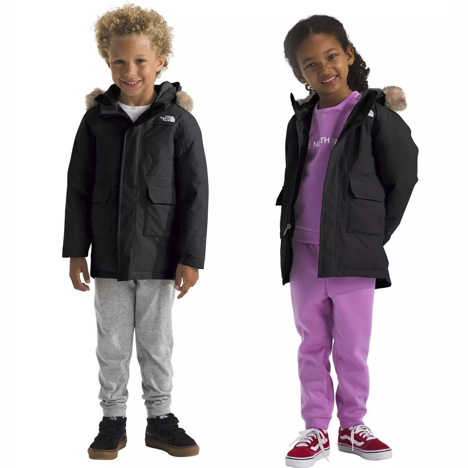 Дитяча парка The North Face Kid Arctic Parka TNF Black