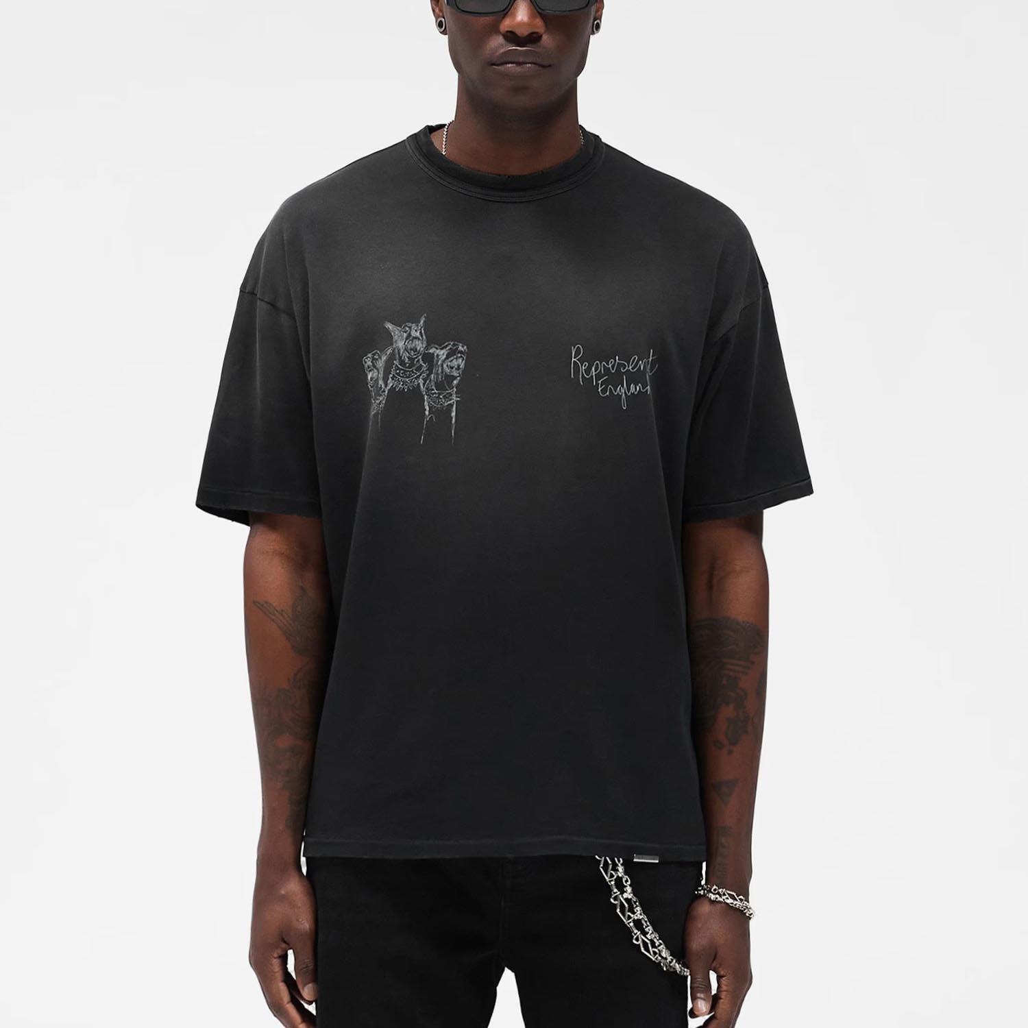 Футболка Represent MLM100383-03 Aged Black