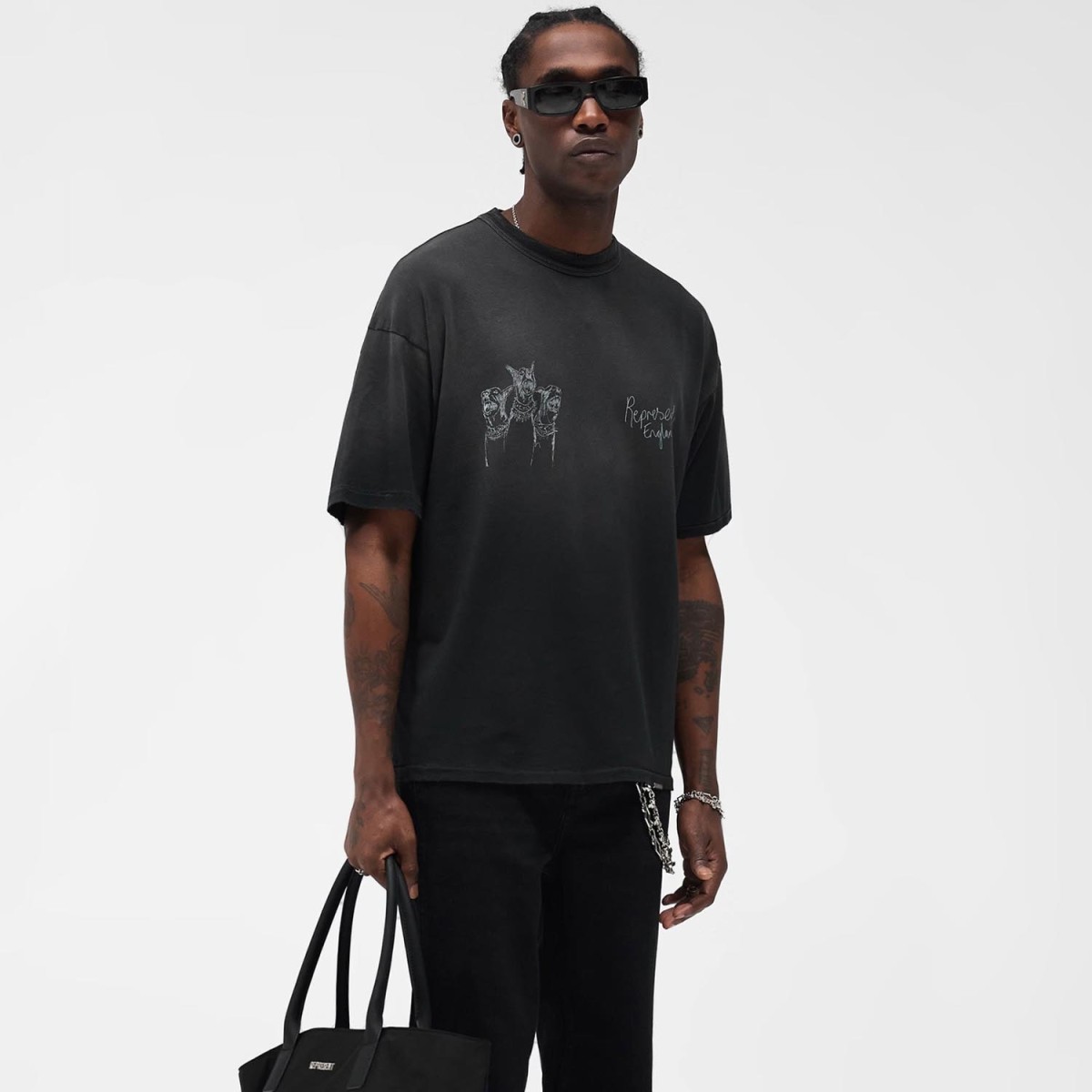 Футболка Represent MLM100383-03 Aged Black