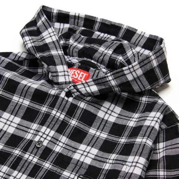 Дитячий овершорт Diesel CSDEWNYHOOD Over Camicia