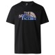 Футболка The North Face M SS Mountain Line Tee TNF Black