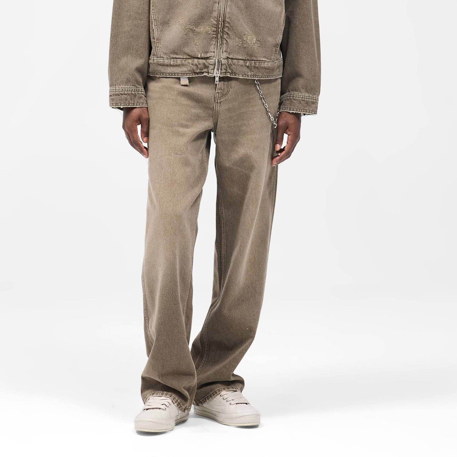 R3 Baggy Denim - Washed Olive
