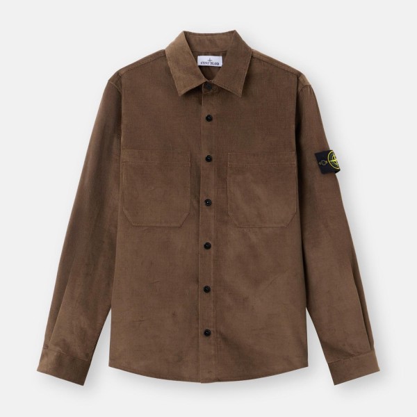 Сорочка Stone Island 1200040 COTTON MICRO-CORDUROY L1S151200040S0144 V007C