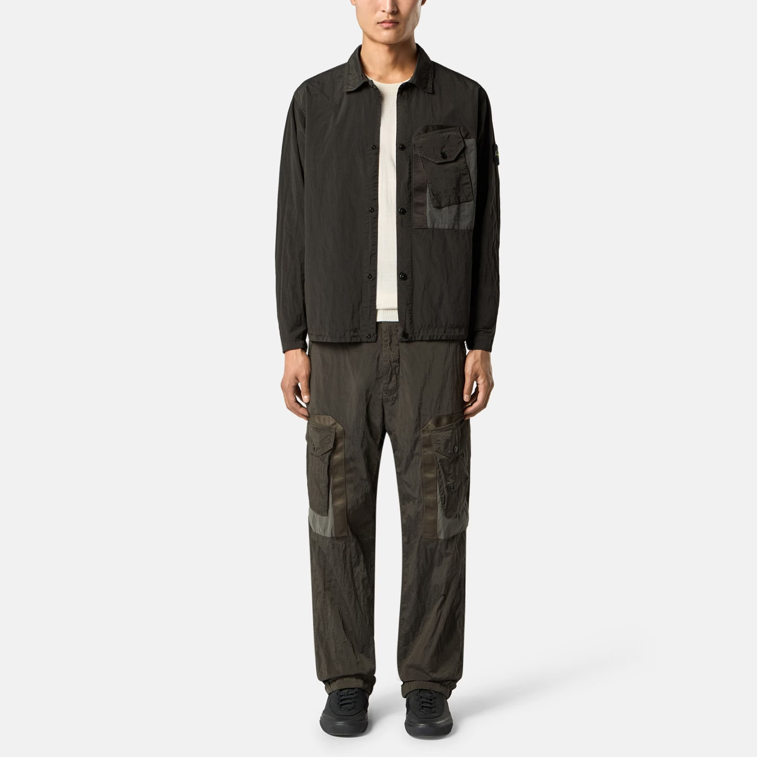 Сорочка Stone Island 1200009 NYLON METAL IN ECONYL® L2S151200009S0019 V0078