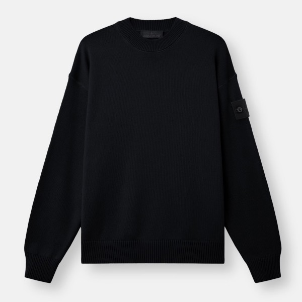 светр Stone Island 5100063 COTTON CASHMERE_S.I. GHOST L2S155100063S00FA V0029