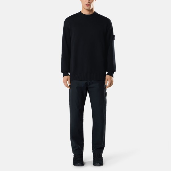 светр Stone Island 5100063 COTTON CASHMERE_S.I. GHOST L2S155100063S00FA V0029