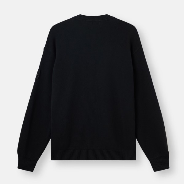 Свитер Stone Island 5100063 COTTON CASHMERE_S.I. GHOST L2S155100063S00FA V0029