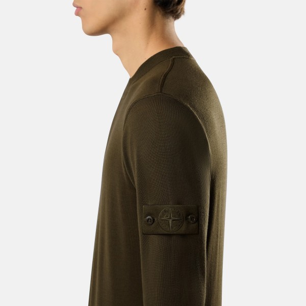 светр Stone Island 5100074 LIGHT PURE RWS WOOL_S.I. GHOST L2S155100074S00FC V0054