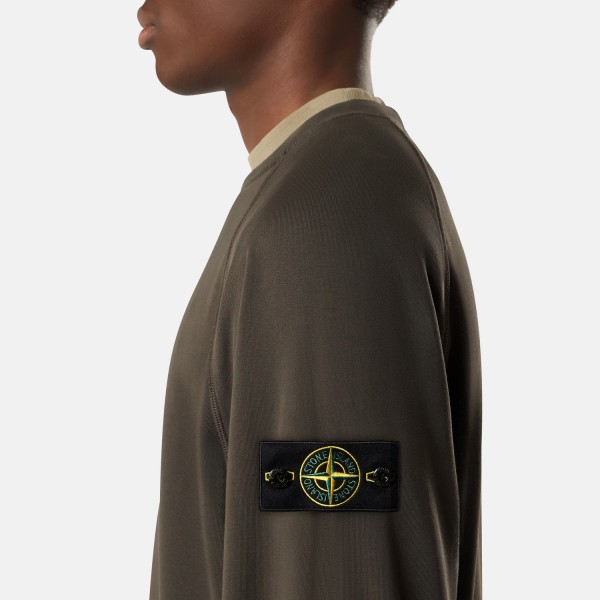Світшот Stone Island 6100008 ORGANIC COTTON FLEECEL2S156100008S0051 V0078