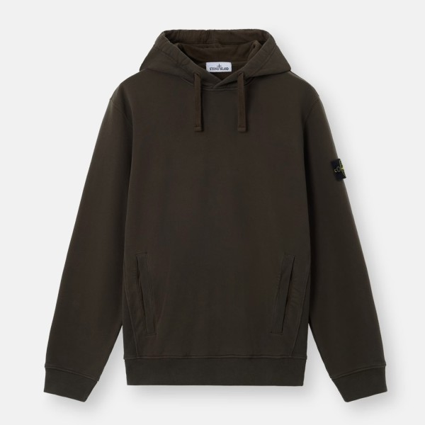 Худи Stone Island 6100048 BRUSHED ORGANIC COTTON FLEECE L2S156100048S0A20 V0078