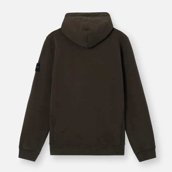 Худи Stone Island 6100048 BRUSHED ORGANIC COTTON FLEECE L2S156100048S0A20 V0078