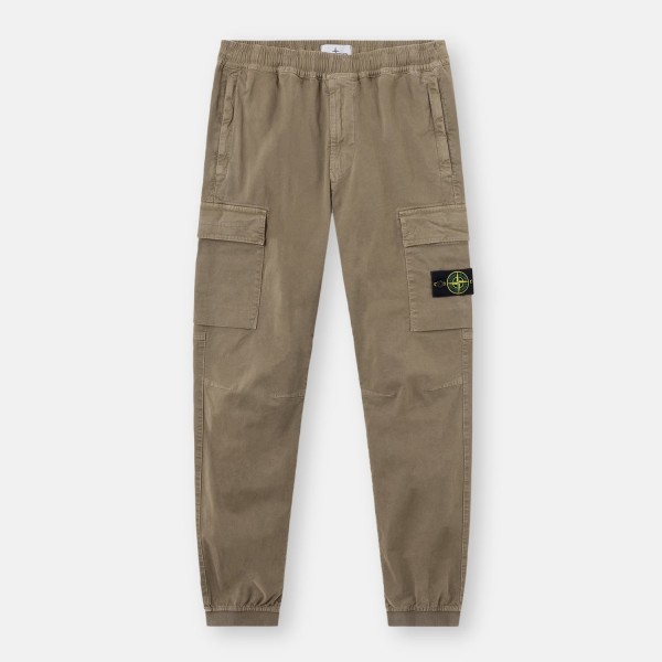 Штани-карго Stone Island 3100033 STRETCH BROKEN TWILL COTTON 'OLD' EFFECT L2S153100033S00L1 V015G