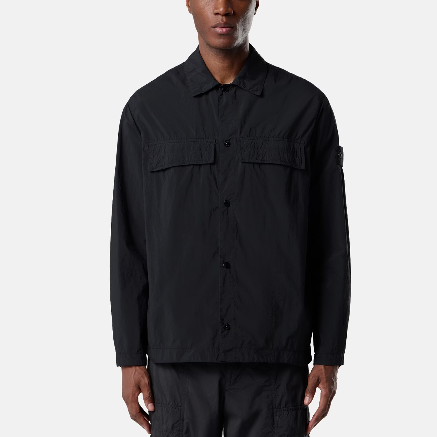 Овершот Stone Island 1200044 NYLON SMERIGLIATO_S.I. GHOST L2S151200044S00F6 V0029