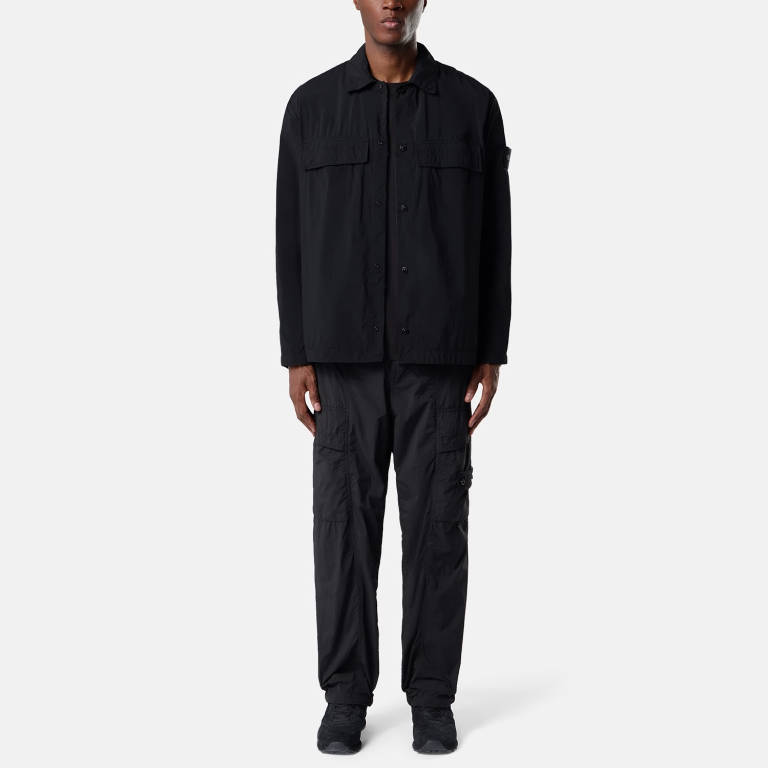 Овершот Stone Island 1200044 NYLON SMERIGLIATO_S.I. GHOST L2S151200044S00F6 V0029