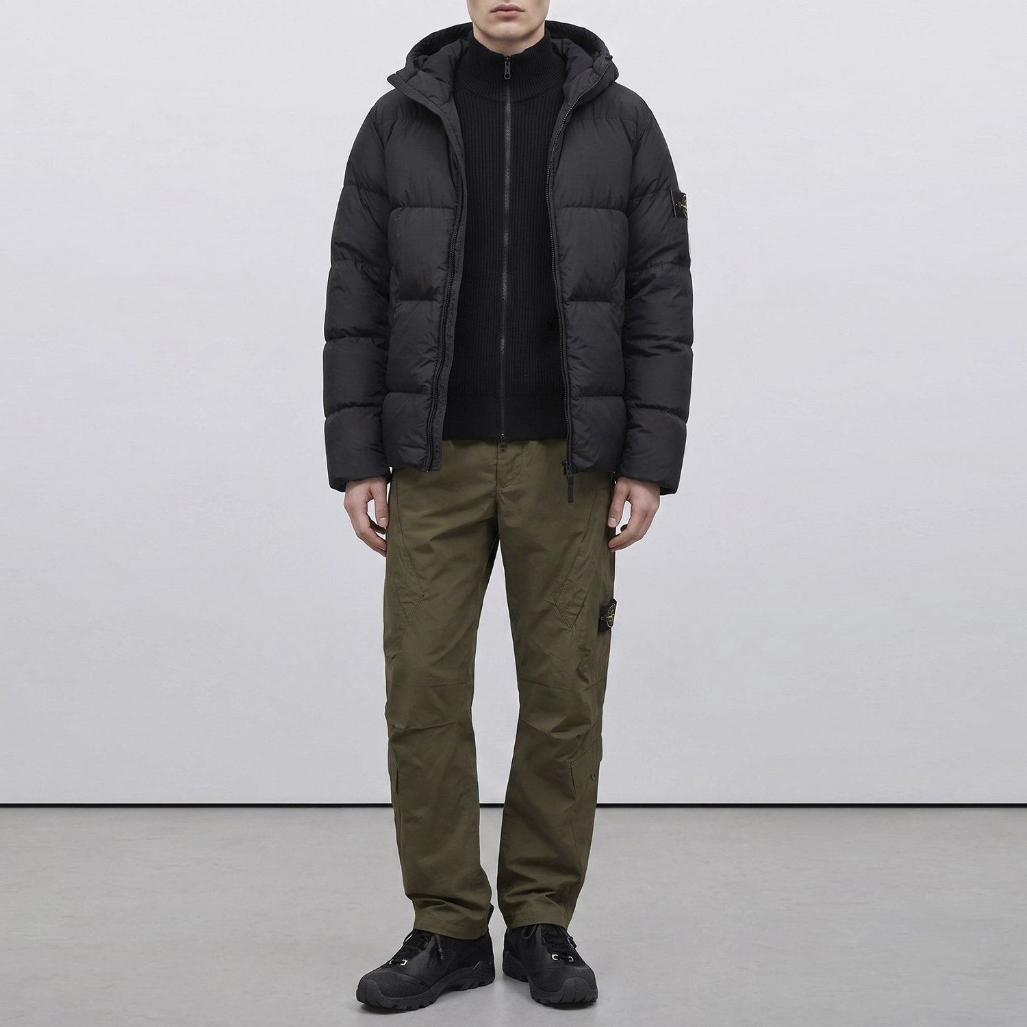 Пуховик Stone Island 4100037 CRINKLE REPS NY L2S154100037S0A23 V0020