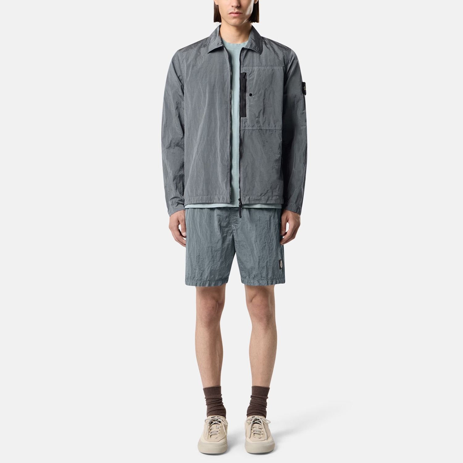 Овершот Stone Island 1200041 NYLON METAL IN ECONYL® L2S151200041S0019 V0049