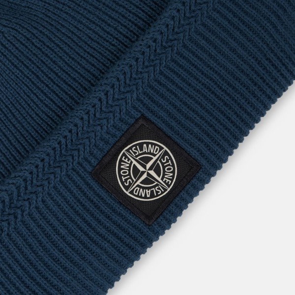 Шапка Stone Island N100102 RIBBED SOFT COTTON L2S15N100102S00D7 V002E