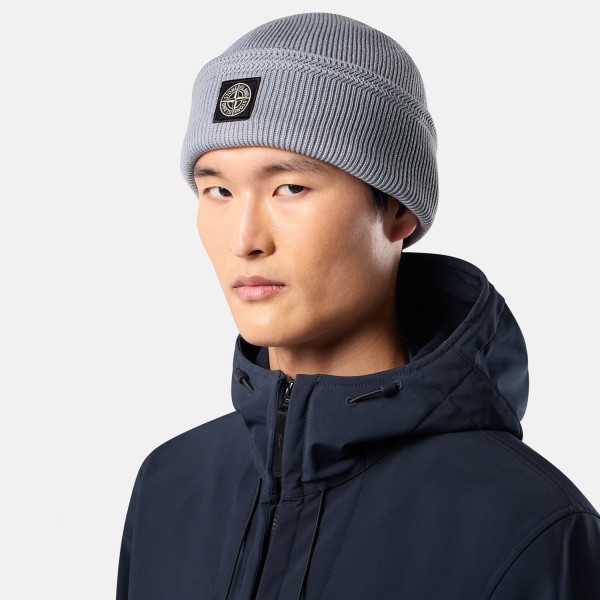 Шапка Stone Island N100102 RIBBED SOFT COTTON L2S15N100102S00D7 V0049