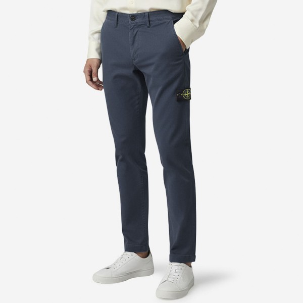 Брюки Stone Island 3100052 COTTON HERRINGBONE L2S153100052S0456 V002E