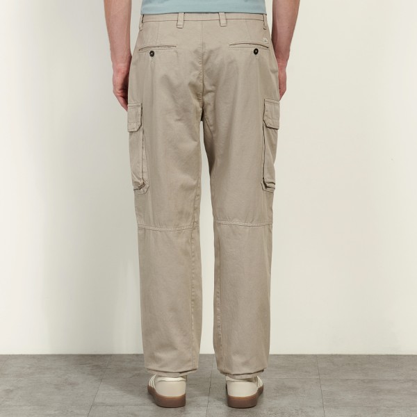 Брюки C.P. Company Cotton Gabardine Loose Cargo Pants 20CMPA185A110458G 904