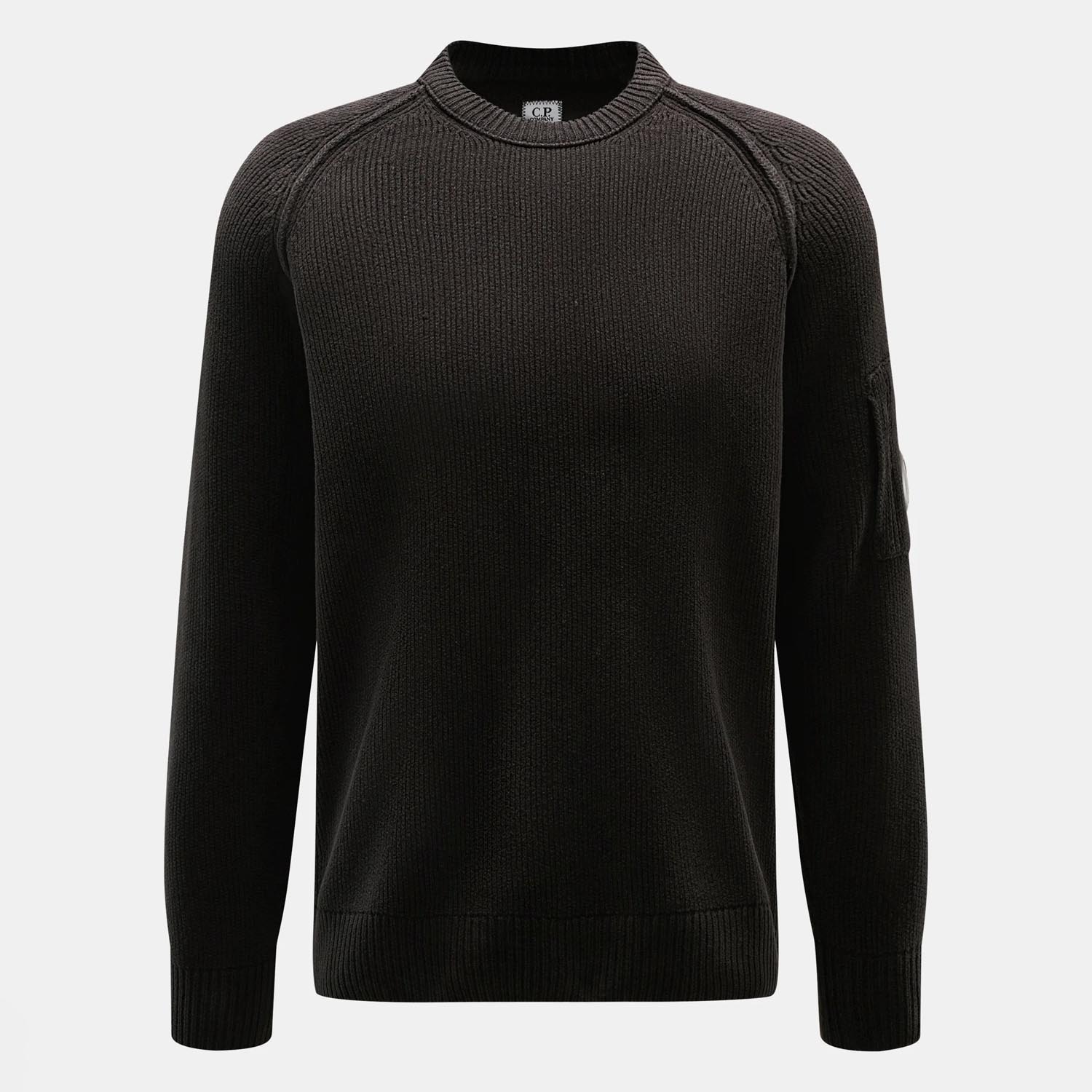 Светр CP Company Chenille Cotton Lens Crewneck Sweater 21CMKN196A005558G 999