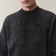 Свитер C.P. Company Cotton Fleece Crewneck Logo Sweatshirt 21CMSS174A006453O 999