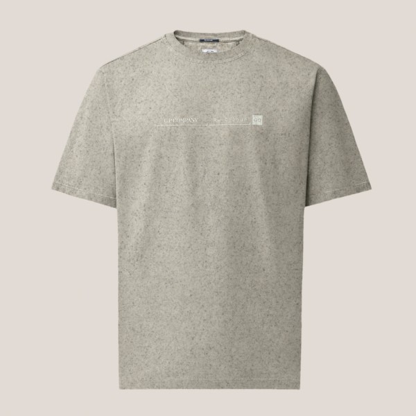 Футболка C.P. Company 30/2 Mercerized Jersey Twisted Short Sleeve Re-Colour T-Shirt 21CMTS178A110774S R90