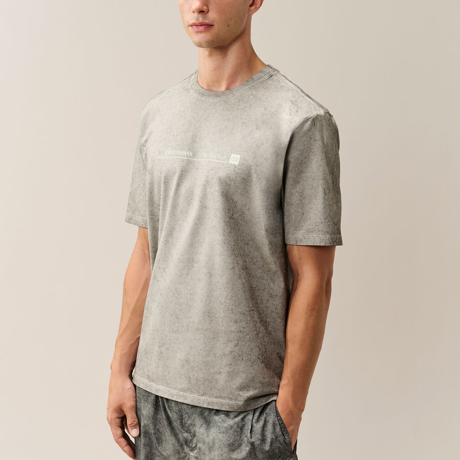 Футболка C.P. Company 30/2 Mercerized Jersey Twisted Short Sleeve Re-Colour T-Shirt 21CMTS178A110774S R90