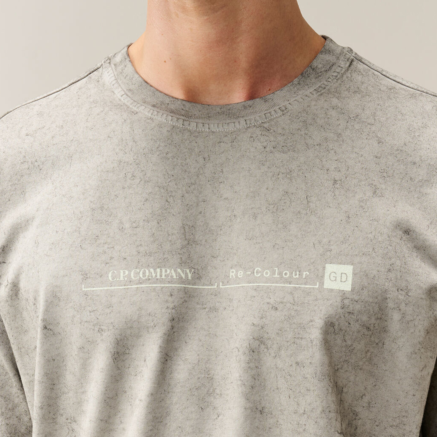 Футболка C.P. Company 30/2 Mercerized Jersey Twisted Short Sleeve Re-Colour T-Shirt 21CMTS178A110774S R90