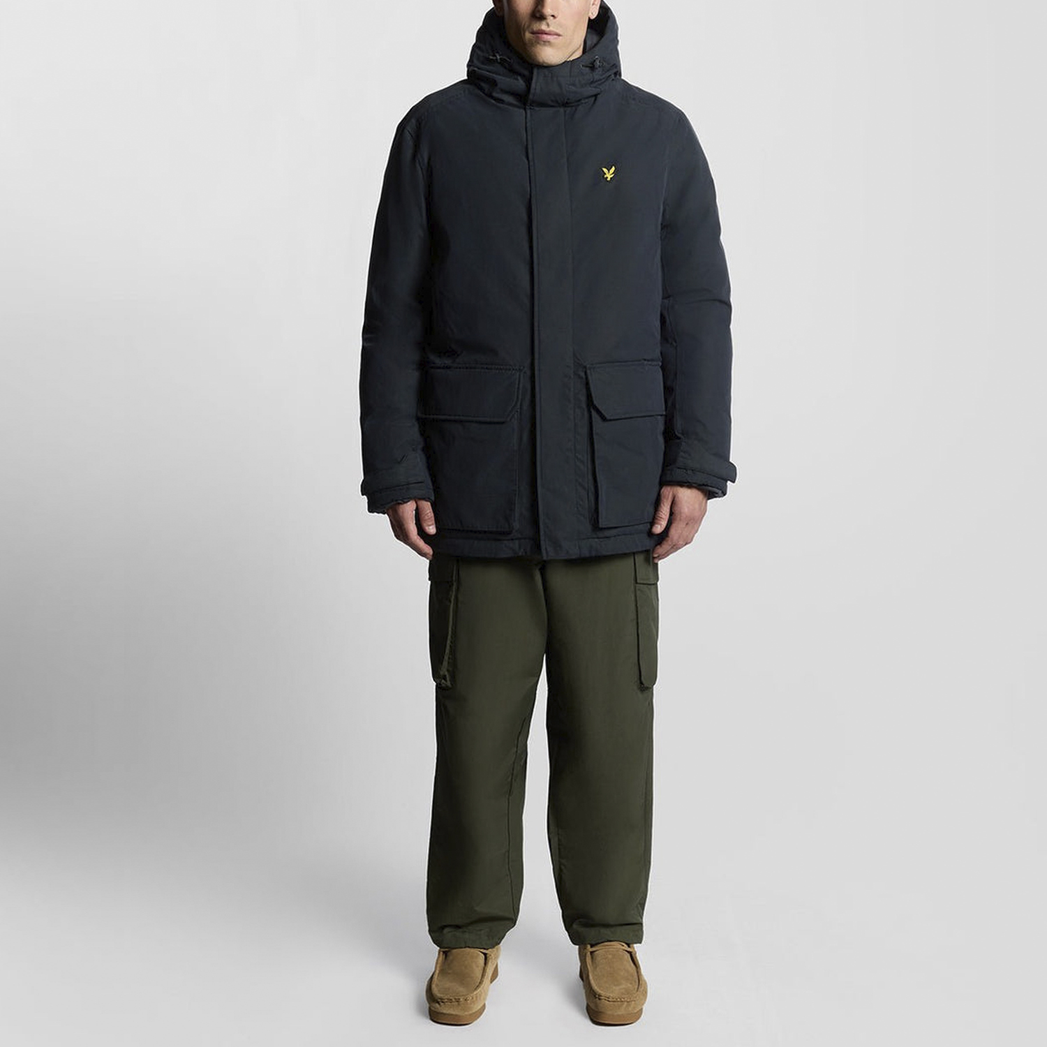 Парка Lyle&Scott JK2320V Dark Navy