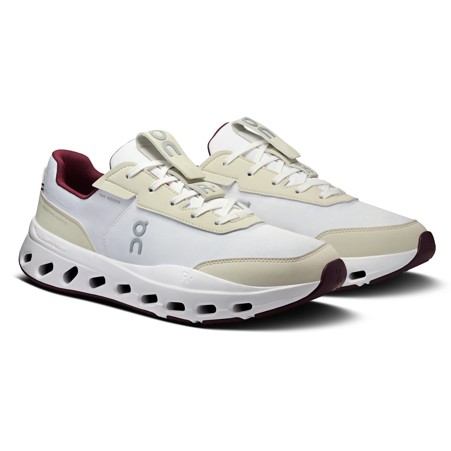 Кроссовки On The Roger Wildcard Ivory/Maroon