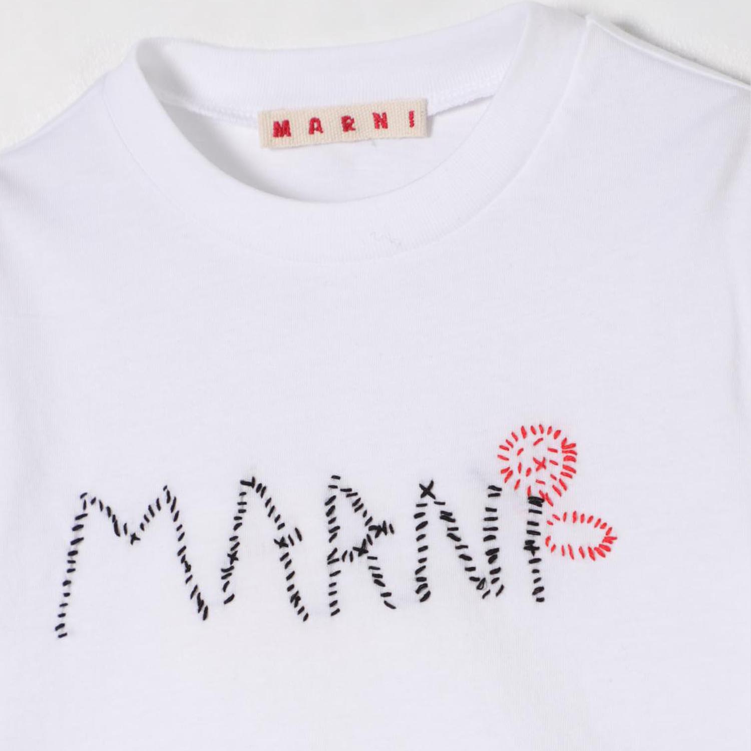 Дитяча футболка Marni M0144-M00V4-0M100