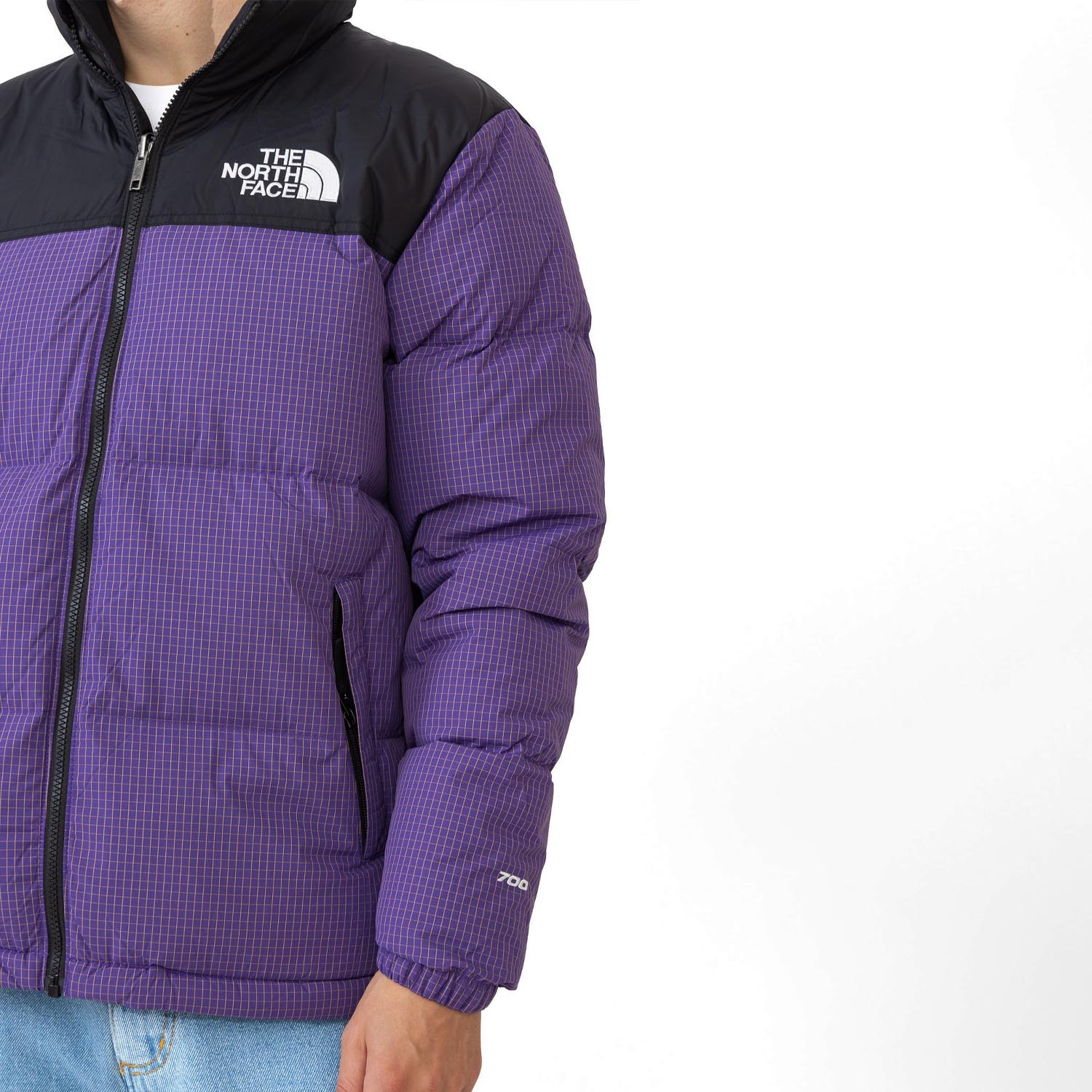 Дитячий пуховик The North Face Teen 1996 Retro Nuptse Peak Purple/Rip