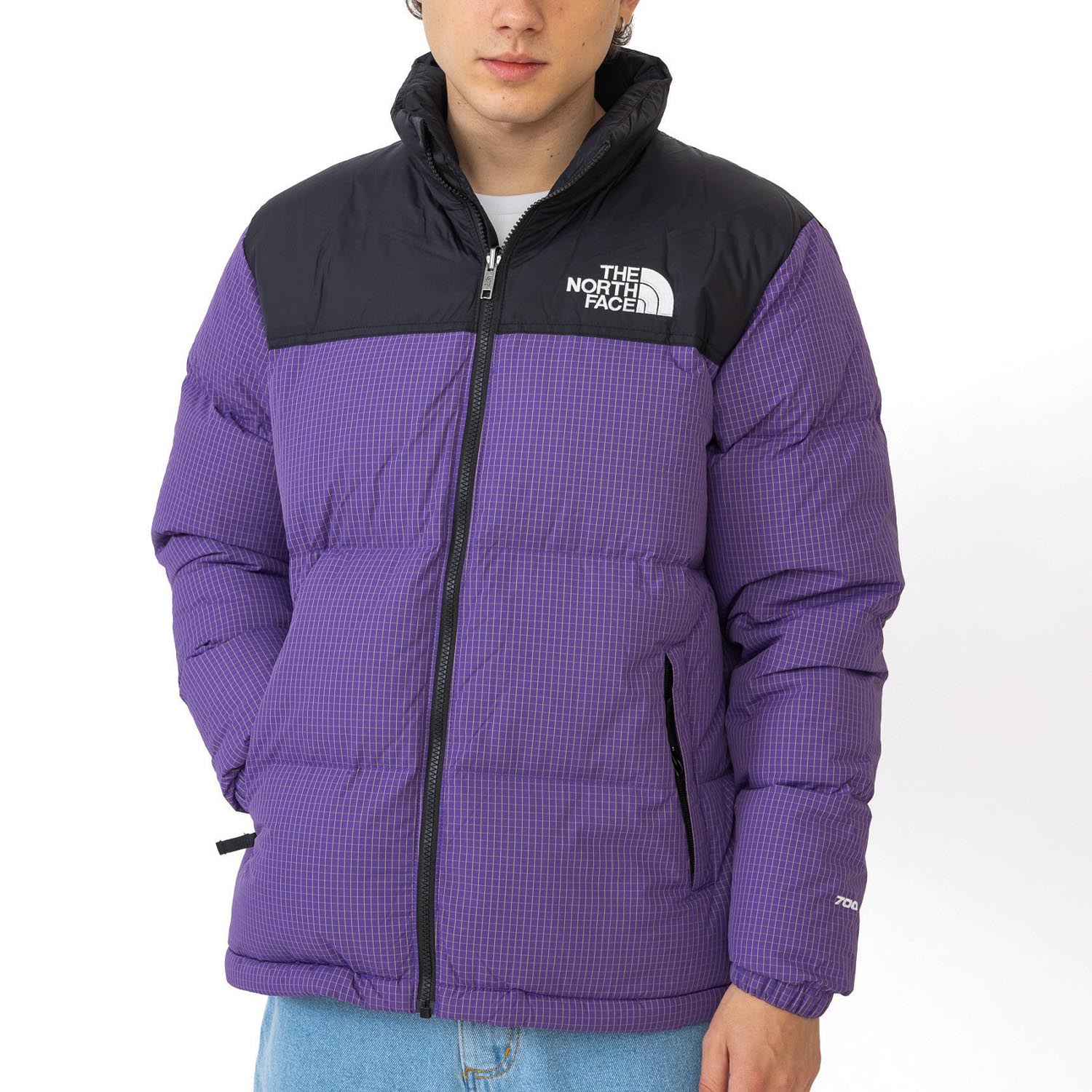 Дитячий пуховик The North Face Teen 1996 Retro Nuptse Peak Purple/Rip